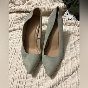 COPY - Blue Green a new day heels size 11